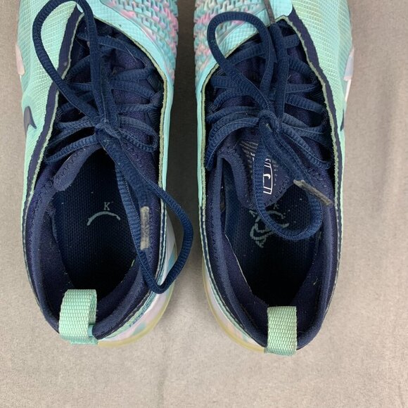 Nike Womens Tennis Shoes 8.5 Blue Court React Vapor NXT Glacier Ice CV0742-402 - Picture 13 of 15